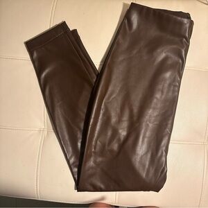 Banana Republic High Rise Vegan Leather Leggings